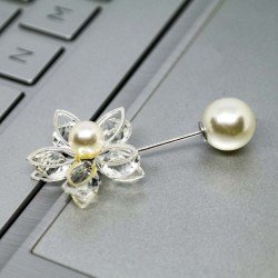 Jasmine Pearl Pin